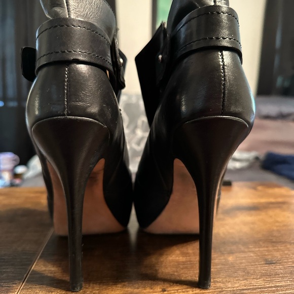 Jean-Michel Casabat Black Stiletto Ankle Boots Sz8 - Picture 4 of 5